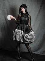 Delorme Grey Crow Jumperskirt Delorme Grey Crow Jumperskirt