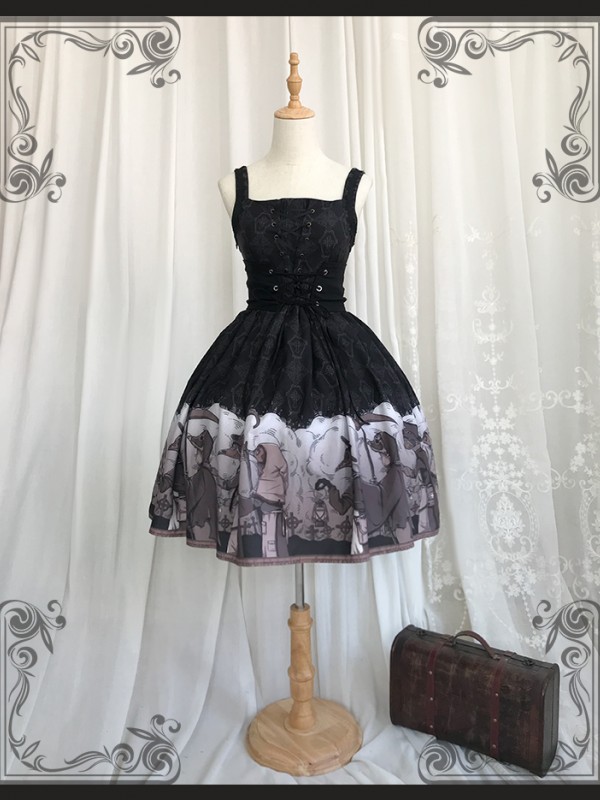 Delorme Grey Crow Jumperskirt Delorme Grey Crow Jumperskirt
