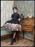 Delorme Grey Crow Jumperskirt Delorme Grey Crow Jumperskirt