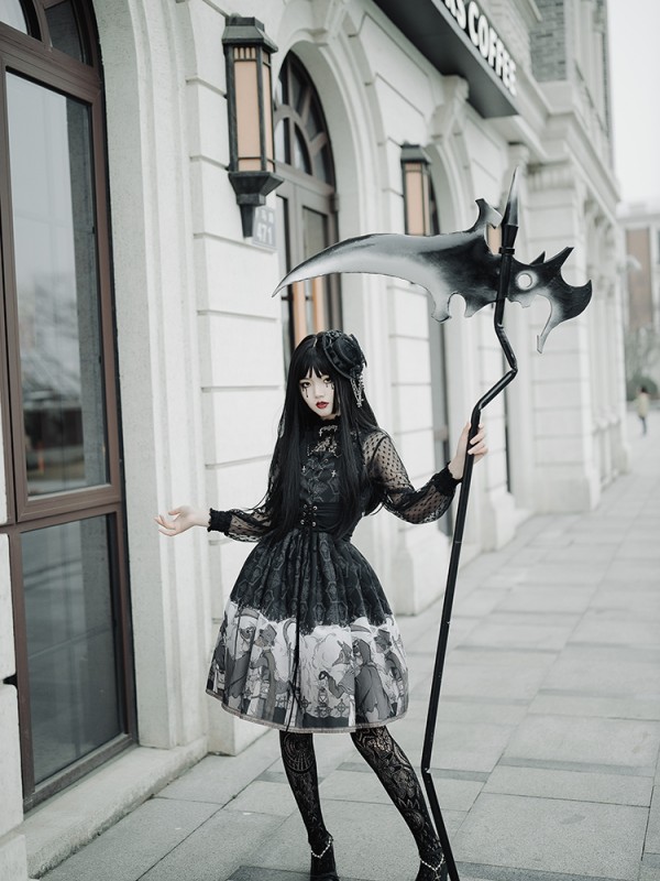Delorme Grey Crow Jumperskirt Delorme Grey Crow Jumperskirt