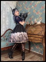 Delorme Grey Crow Jumperskirt Delorme Grey Crow Jumperskirt