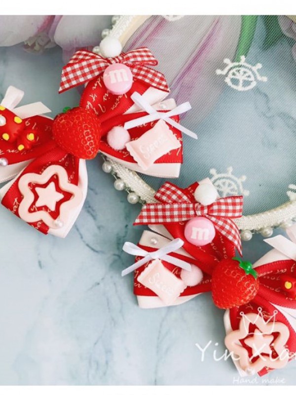Desserts Party Sweet Lolita Hair Clips Desserts Party Sweet Lolita Hair Clips