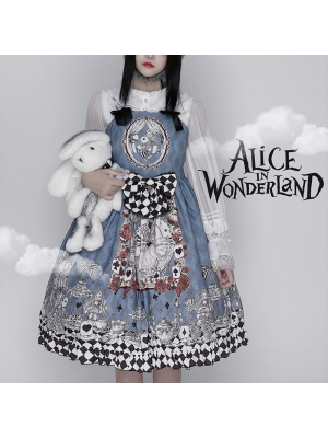 Diamond Honey - Alice in Wonderland Jumperskirt