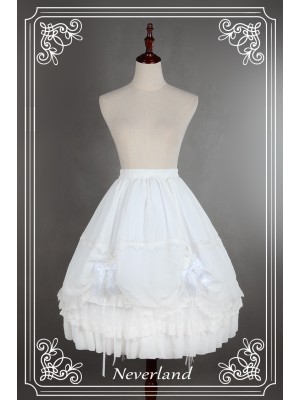 Double Drawstring Long Petticoat 