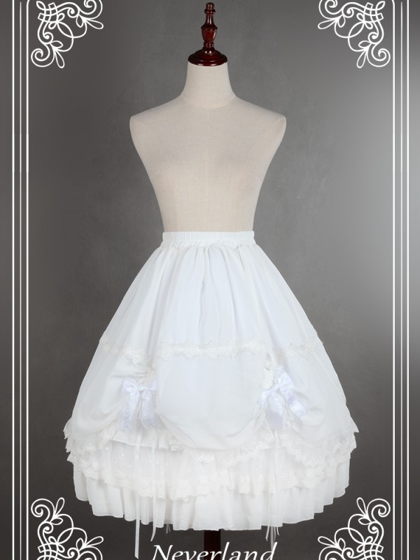 Double Drawstring Long Petticoat