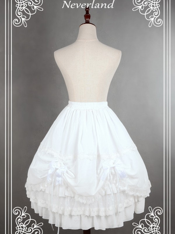 Double Drawstring Long Petticoat