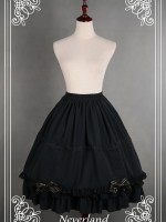 Double Drawstring Long Petticoat 