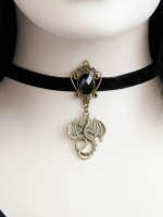 Dragon Pendant Choker