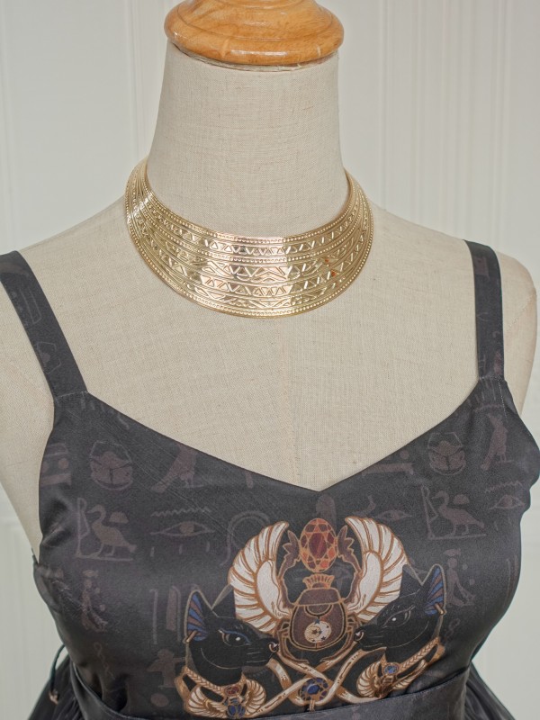 Egyptian Revival style Choker Egyptian Revival style Choker