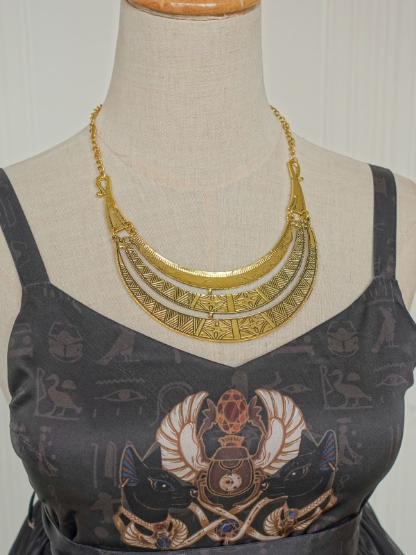 Egyptian Revival style Choker Egyptian Revival style Choker