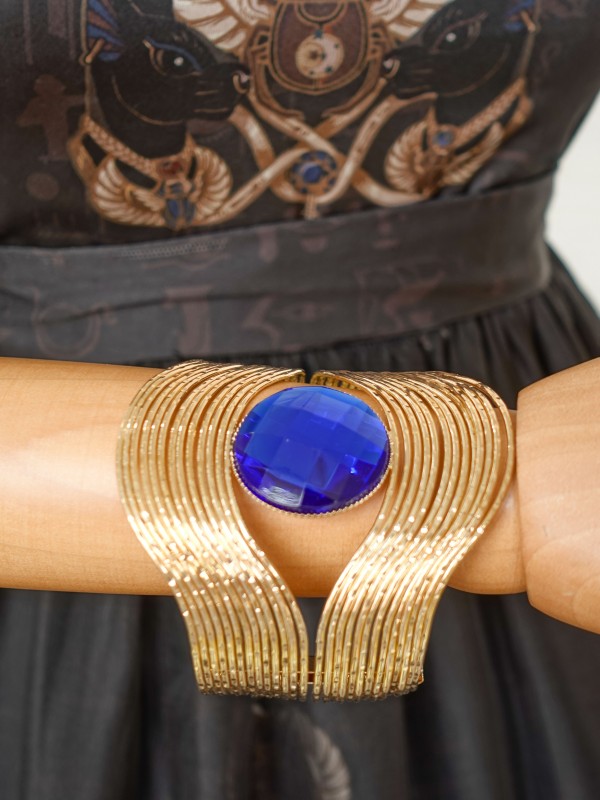 Egyptian Style Gemstone Bracelet