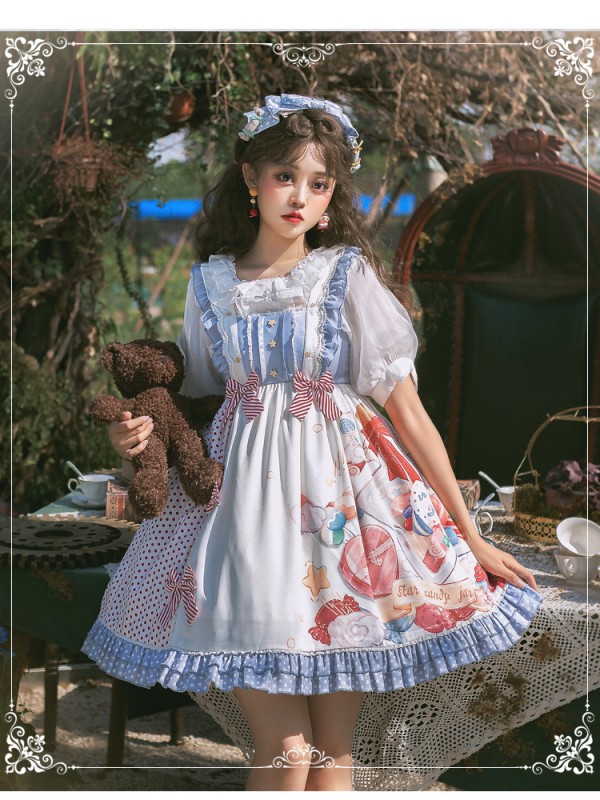 Eieyomi - Sweet Candy Jar Jumperskirt Eieyomi - Sweet Candy Jar Jumperskirt