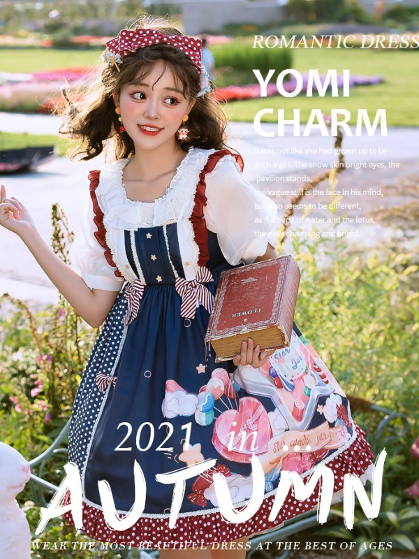 Eieyomi - Sweet Candy Jar Jumperskirt Eieyomi - Sweet Candy Jar Jumperskirt