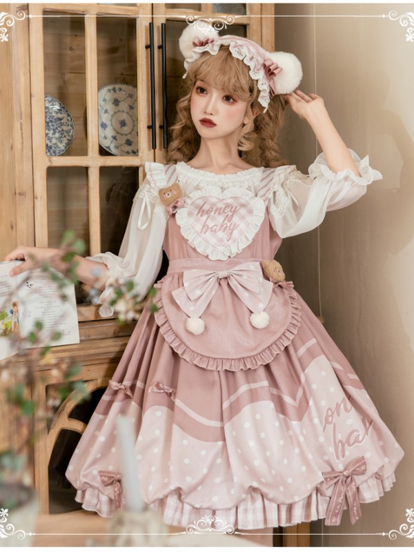 Eieyomi - Bear Bakery Type 2 Jumperskirt Eieyomi - Bear Bakery Type 2 Jumperskirt