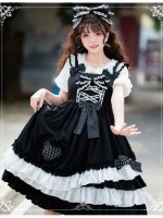 Eieyomi - Black Sugar Jumperskirt Eieyomi - Black Sugar Jumperskirt