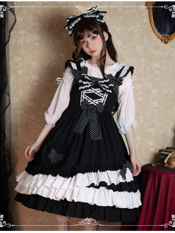 Eieyomi - Black Sugar Jumperskirt Eieyomi - Black Sugar Jumperskirt