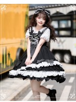 Eieyomi - Black Sugar Jumperskirt Eieyomi - Black Sugar Jumperskirt