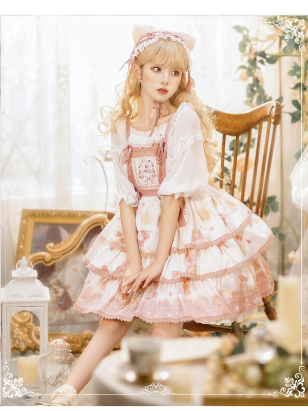 Eieyomi - Rock Candy Cat Jumperskirt Eieyomi - Rock Candy Cat Jumperskirt