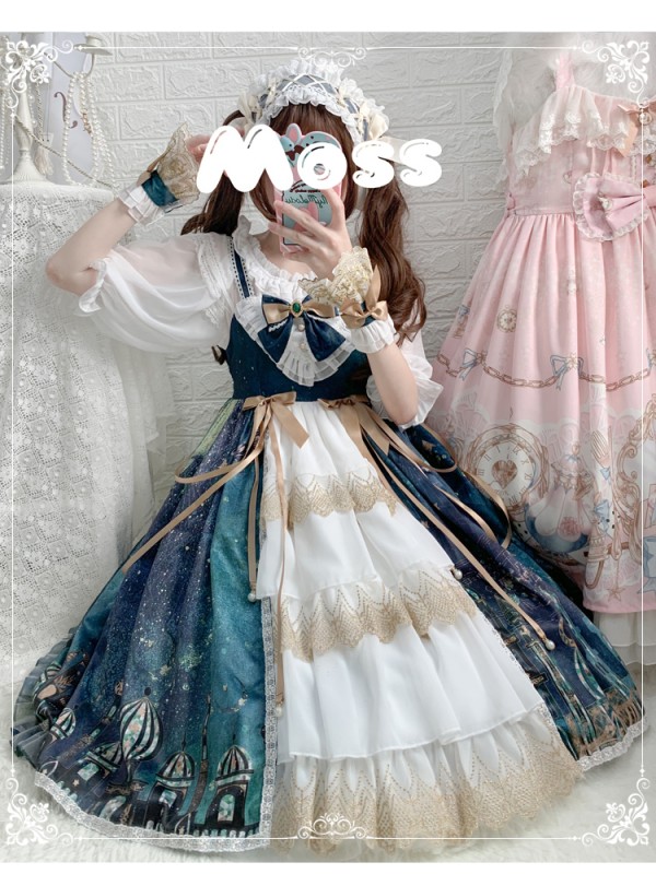 Eieyomi - Magic Lamp Night Jumperskirt Eieyomi - Magic Lamp Night Jumperskirt