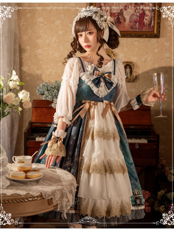 Eieyomi - Magic Lamp Night Jumperskirt Eieyomi - Magic Lamp Night Jumperskirt