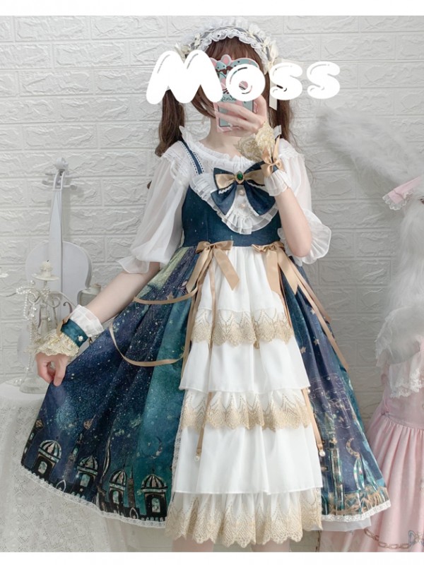 Eieyomi - Magic Lamp Night Jumperskirt Eieyomi - Magic Lamp Night Jumperskirt