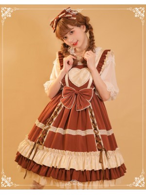 Eieyomi - Milk Coffee Jumperskirt