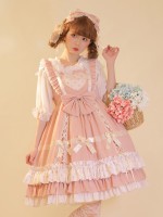 Eieyomi - Milk Coffee Jumperskirt Eieyomi - Milk Coffee Jumperskirt