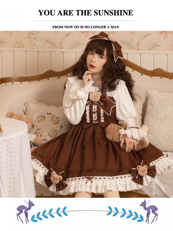 Eieyomi - Mousse Bear Jumperskirt