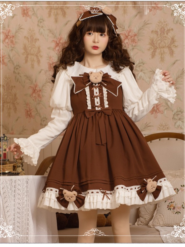 Eieyomi - Mousse Bear Jumperskirt