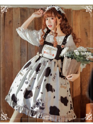 Eieyomi - Sweet Milk Candy Jumperskirt