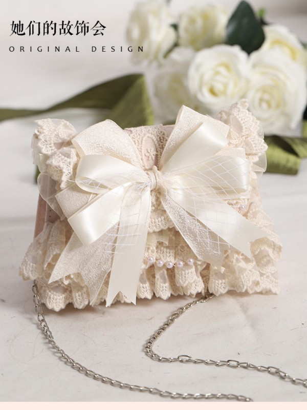 Elegant Bowknot Lace Lolita Bag