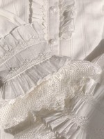 Elegant lace long sleeved blouse