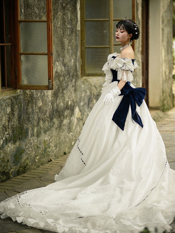 Elizabeth Crown Gorgeous Wedding One-piece Elizabeth Crown Gorgeous Wedding One-piece