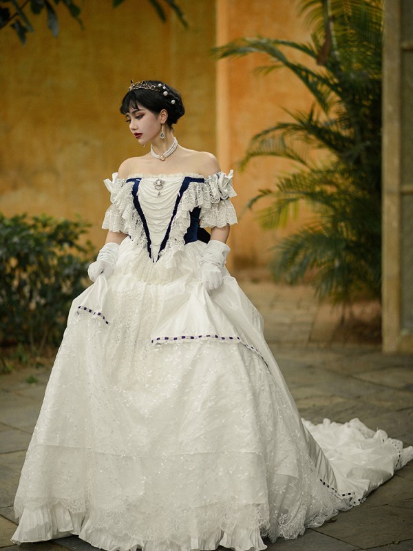 Elizabeth Crown Gorgeous Wedding One-piece