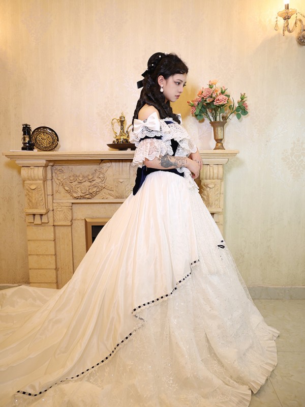 Elizabeth Crown Gorgeous Wedding One-piece Elizabeth Crown Gorgeous Wedding One-piece