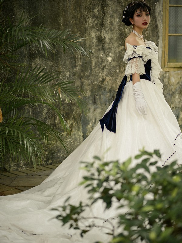 Elizabeth Crown Gorgeous Wedding One-piece Elizabeth Crown Gorgeous Wedding One-piece