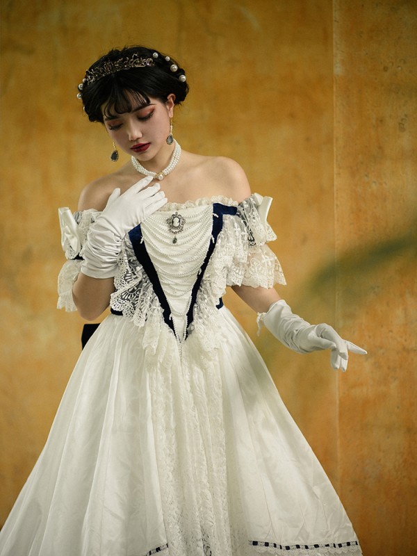 Elizabeth Crown Gorgeous Wedding One-piece Elizabeth Crown Gorgeous Wedding One-piece