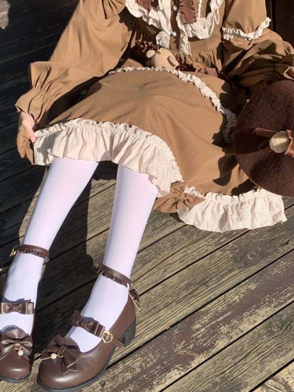 Fairy Godmother - Vanilla Girl Lolita Shoes Fairy Godmother - Vanilla Girl Lolita Shoes