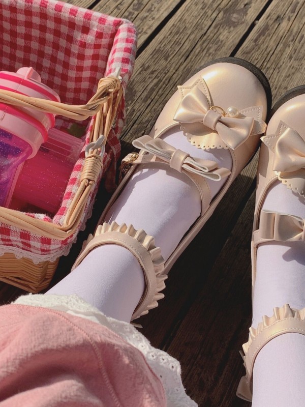 Fairy Godmother - Vanilla Girl Lolita Shoes
