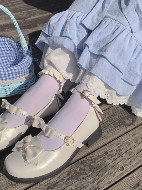 Fairy Godmother - Vanilla Girl Lolita Shoes Fairy Godmother - Vanilla Girl Lolita Shoes