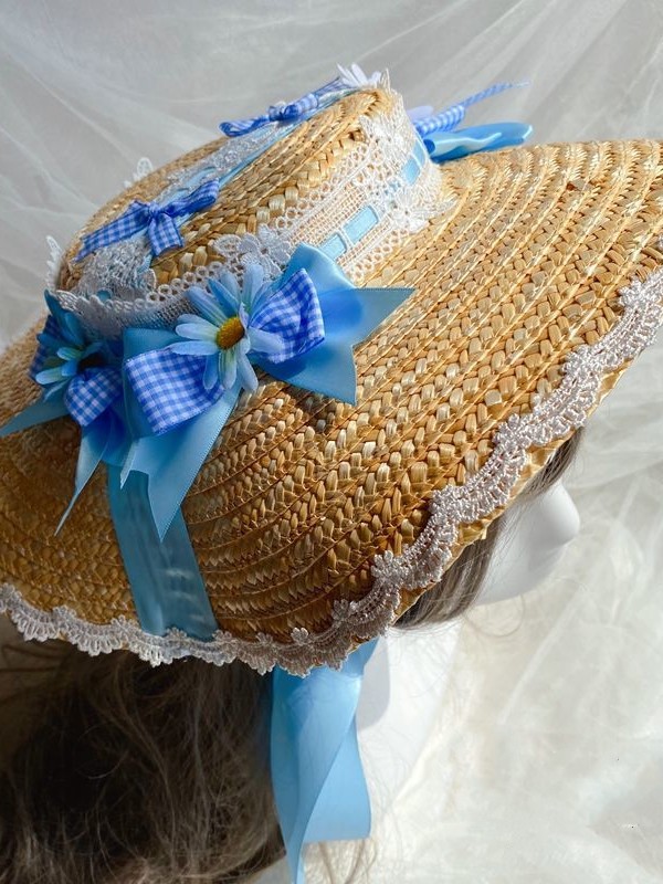 Flat Wide Brim Hat Flat Wide Brim Hat