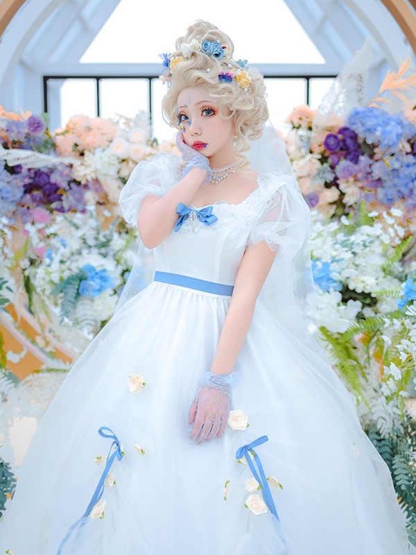 Flying Rose Elegant Bride One-piece Flying Rose Elegant Bride One-piece