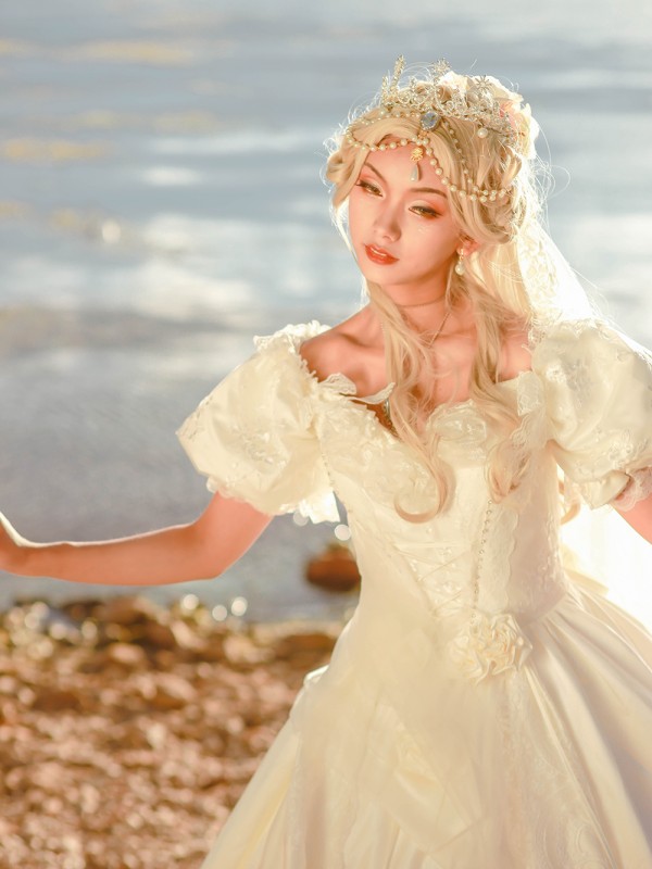 For My Princess Elegant Vintage Wedding One-piece For My Princess Elegant Vintage Wedding One-piece