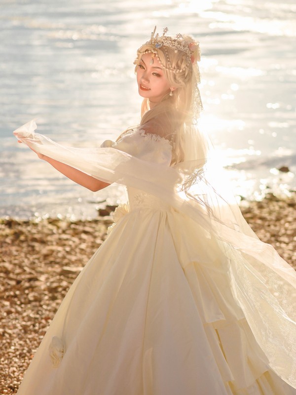 For My Princess Elegant Vintage Wedding One-piece For My Princess Elegant Vintage Wedding One-piece