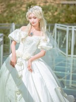 For My Princess Elegant Vintage Wedding One-piece For My Princess Elegant Vintage Wedding One-piece
