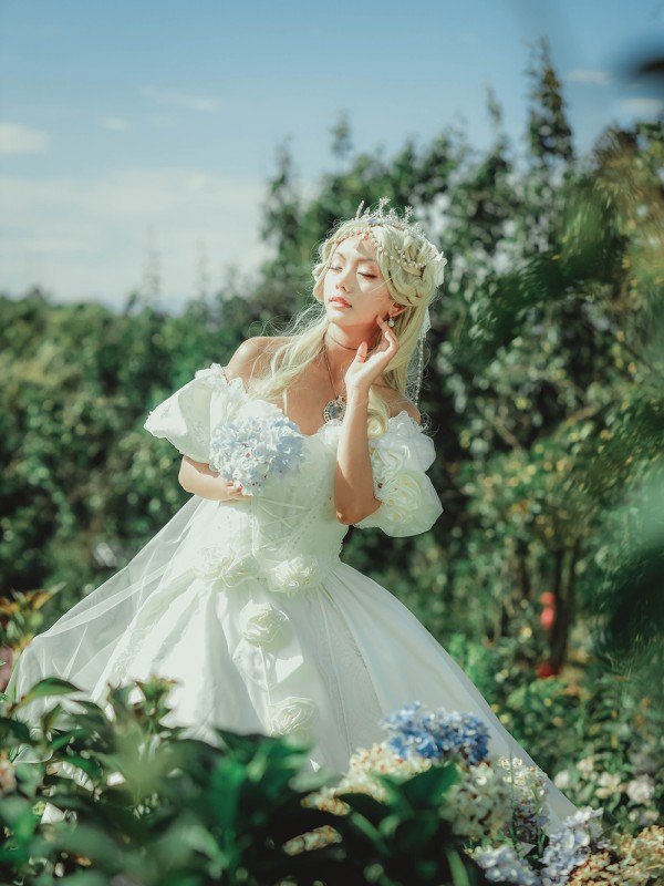 For My Princess Elegant Vintage Wedding One-piece For My Princess Elegant Vintage Wedding One-piece