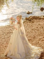 For My Princess Elegant Vintage Wedding One-piece