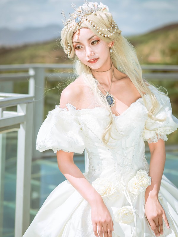 For My Princess Elegant Vintage Wedding One-piece For My Princess Elegant Vintage Wedding One-piece