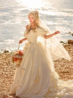 For My Princess Elegant Vintage Wedding One-piece