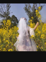 4 Layers Veil with Hair Comb 4 Layers Veil with Hair Comb